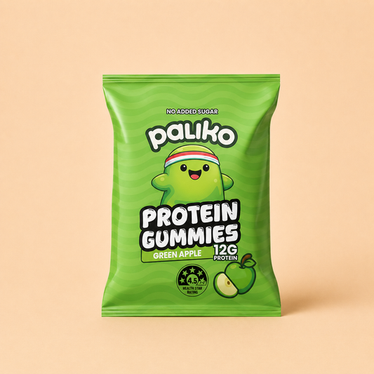 Paliko Green Apple Protein Gummies - 10 Pack
