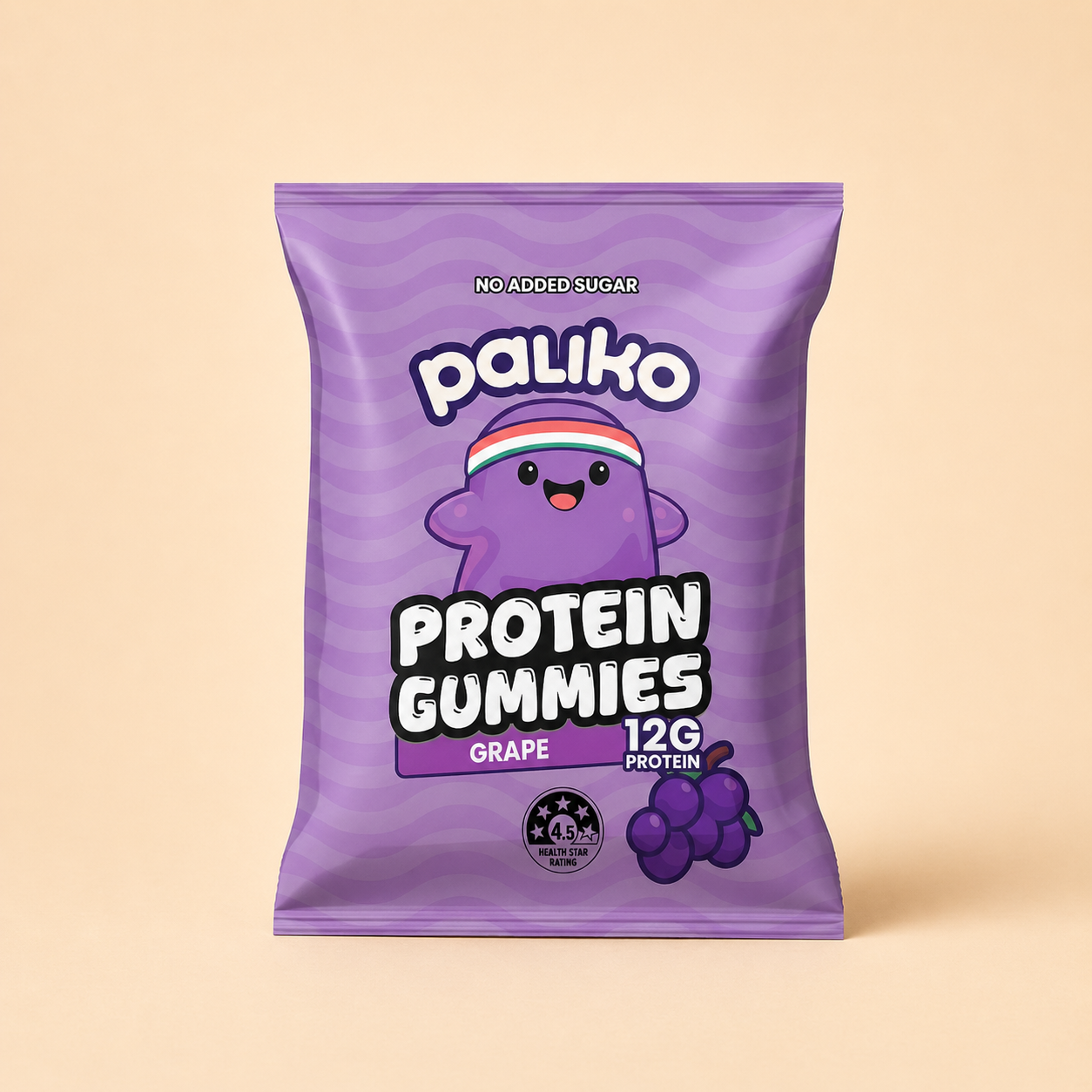 Paliko Grape Protein Gummies - 10 Pack